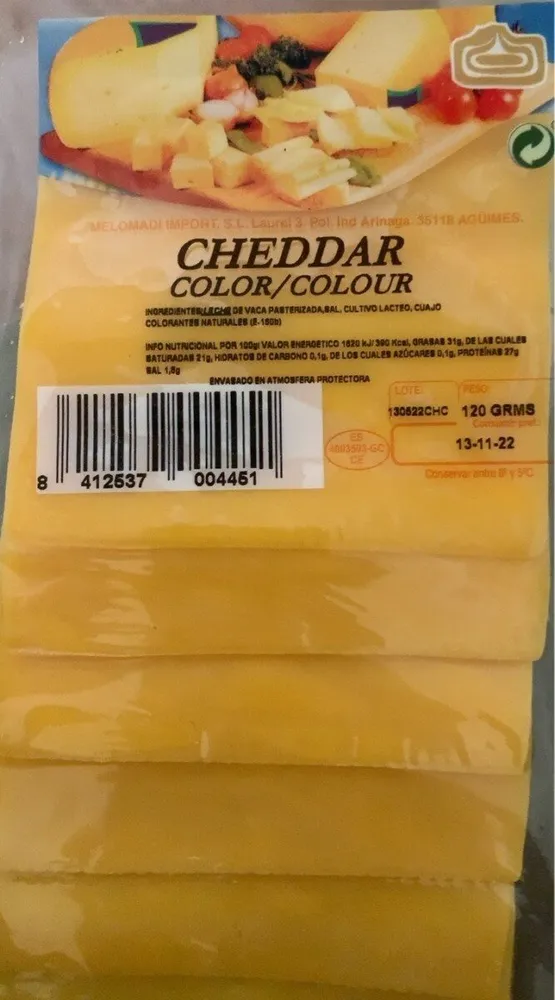 Queso cheddar