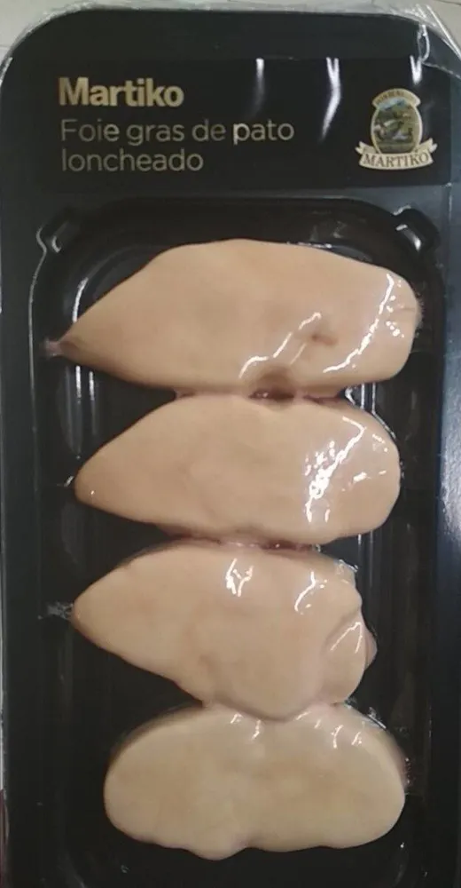 Hígado de pato fresco