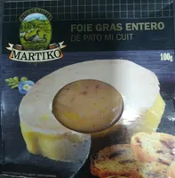 Foia gras entero de pato mi cuit