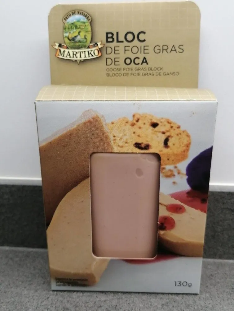 Bloc foie gras de oca