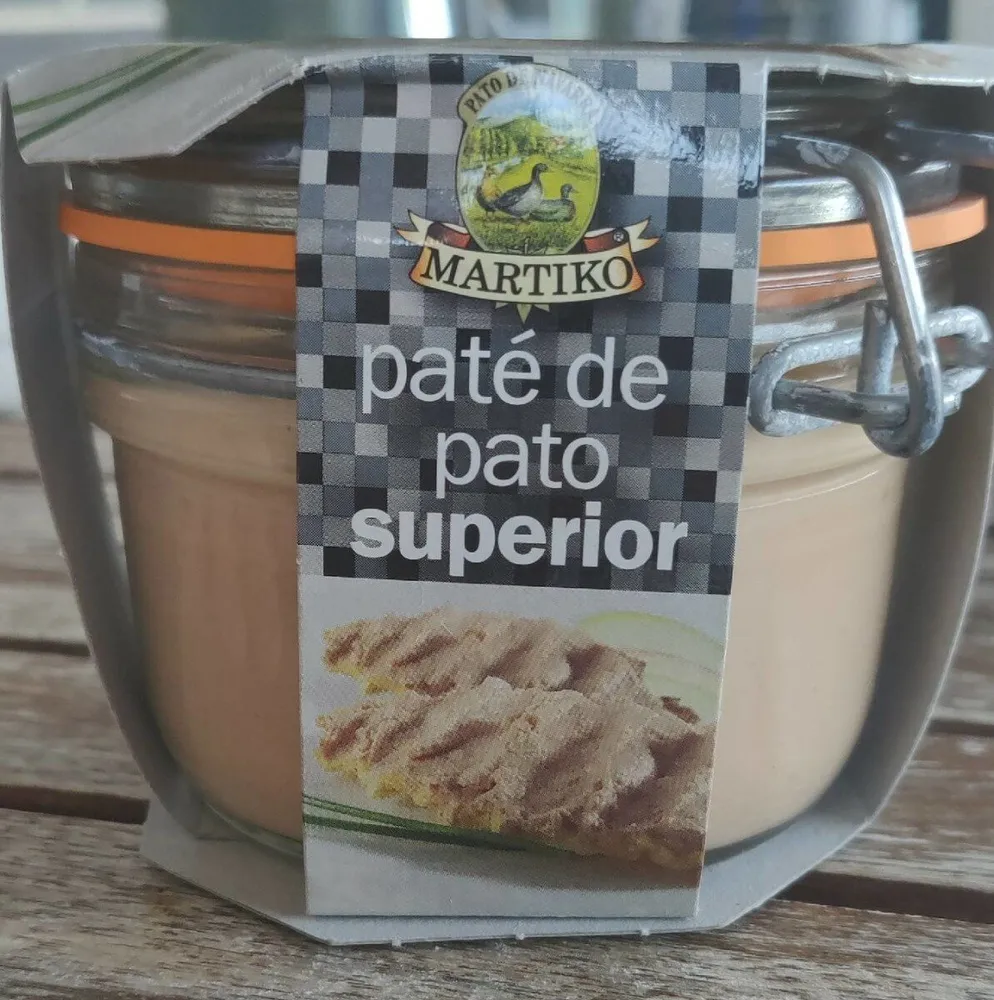 Paté de pato superior