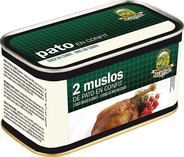 Muslos de pato confit