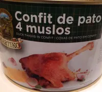Confit de pato 4 muslos