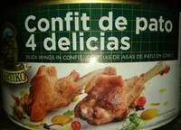 Confit de pato 4 delicias