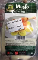 Muslo de pato confitado