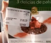 3 delicias de pato