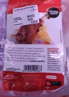 3 delicias de pato