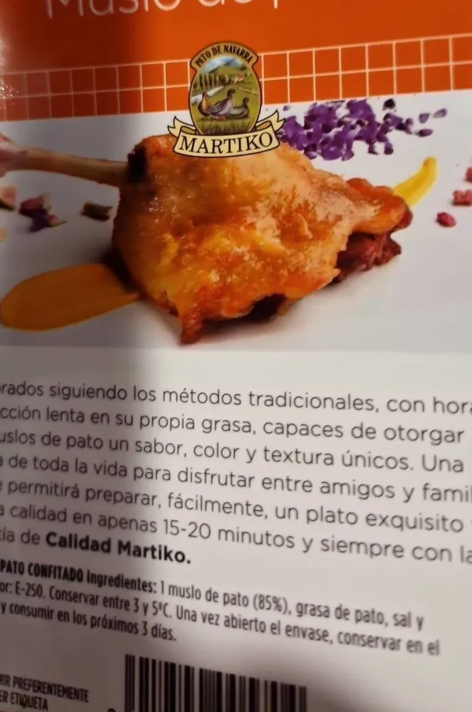 Muslo de pato