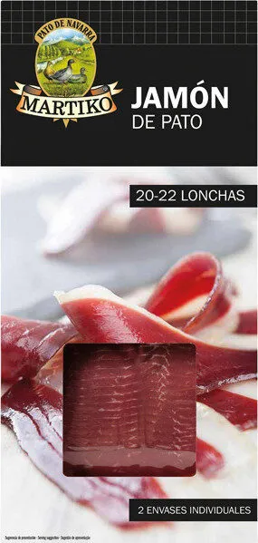 Jamón de pato lonchas