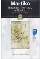 Bacalao ahumado al eneldo