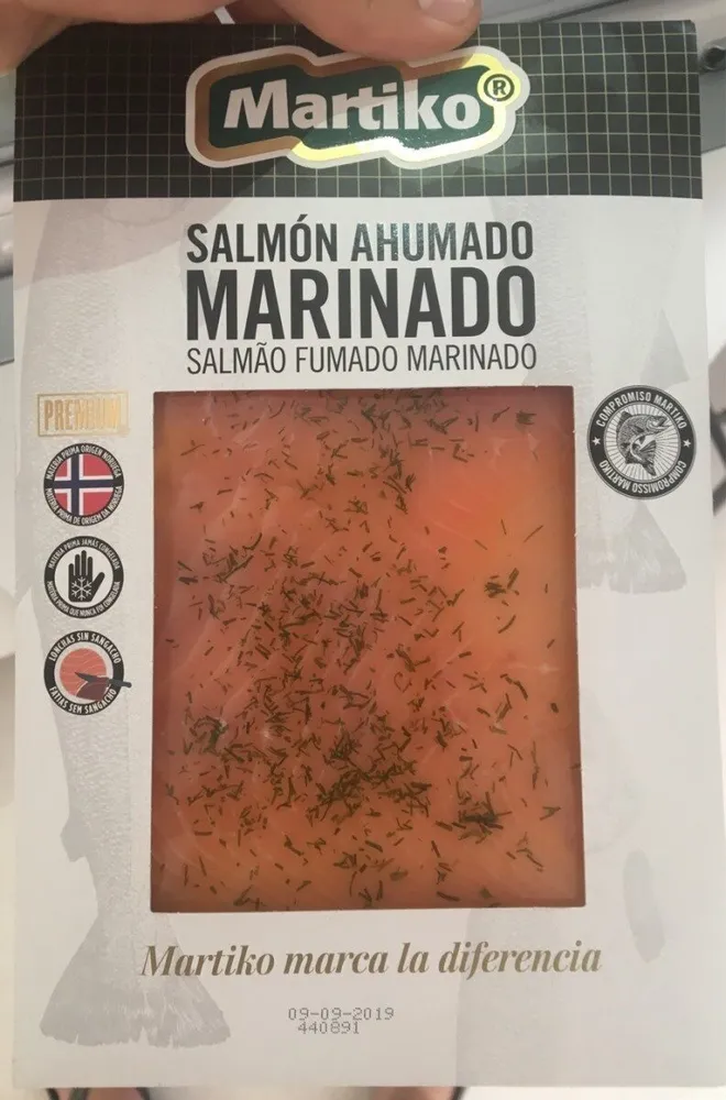 Salmon ahumado