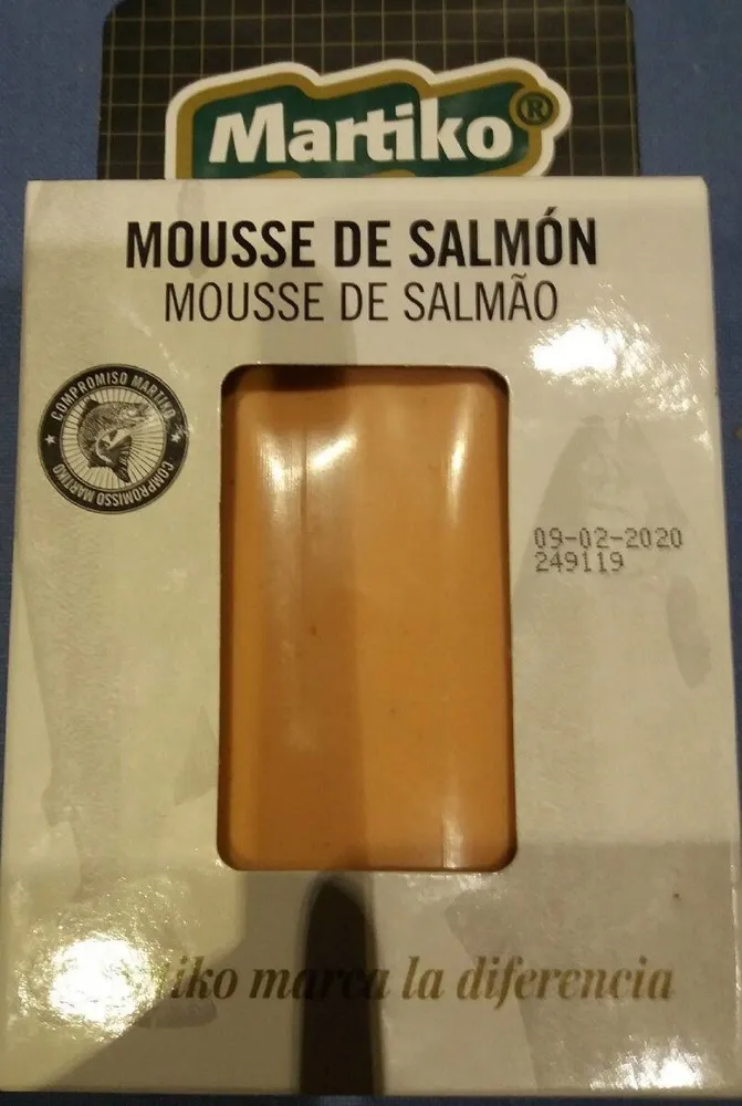 Mousse de salmón