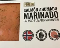 Salmón ahumado marinado