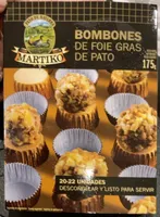 Bombones de foie gras de pato