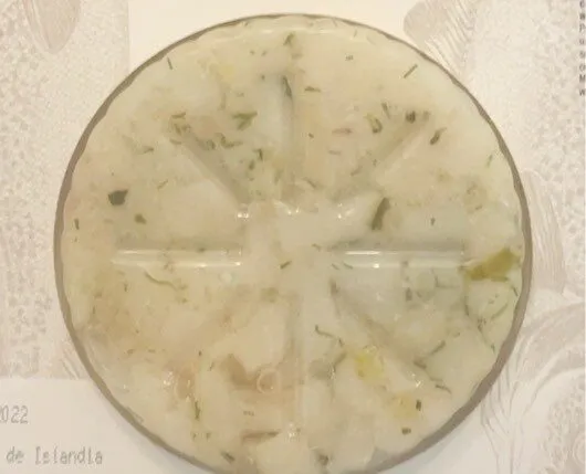 Tartar de bacalao ahumado
