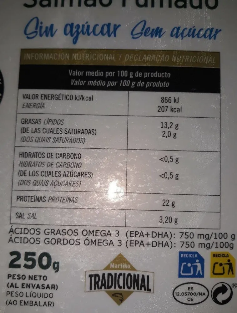 Salmón Ahumado