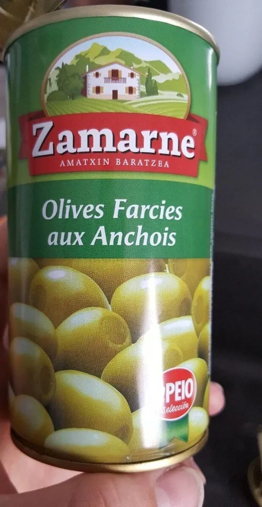 Olive farcies aux Anchois