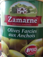 Olives farcies aux anchois