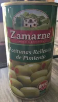 Aceitunas Rellenas de Pimiento