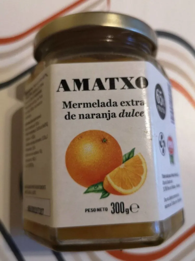 Mermelada extra de naranja dulce