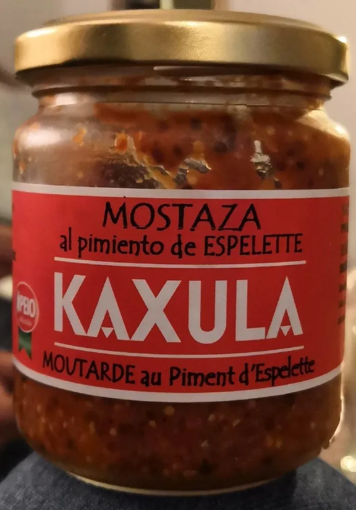 Moutarde au piment d'Espelette