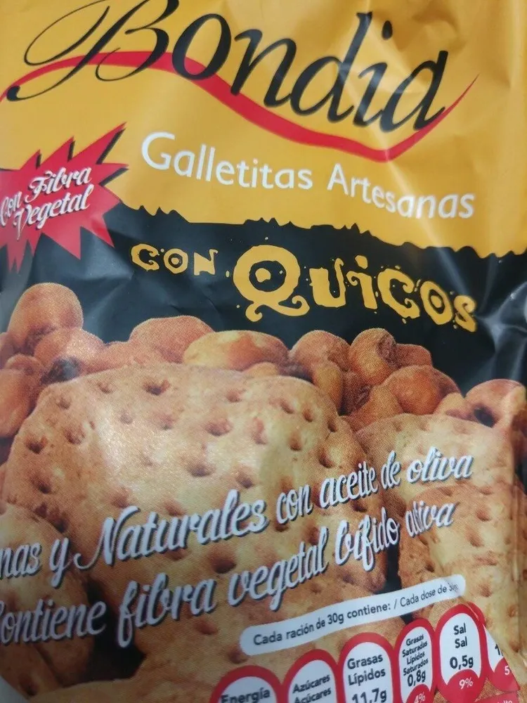 Galletitas artesanas con quicos