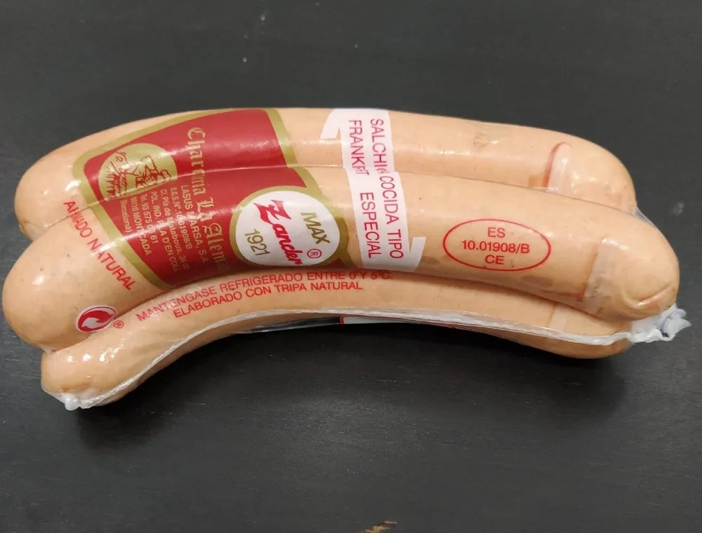 Salchicha cocida