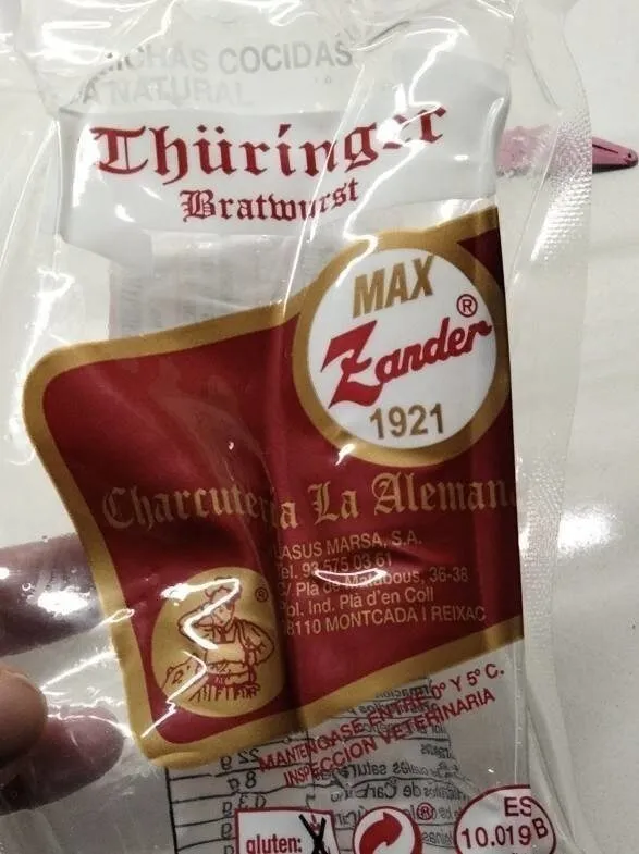 Salchichas cocidas