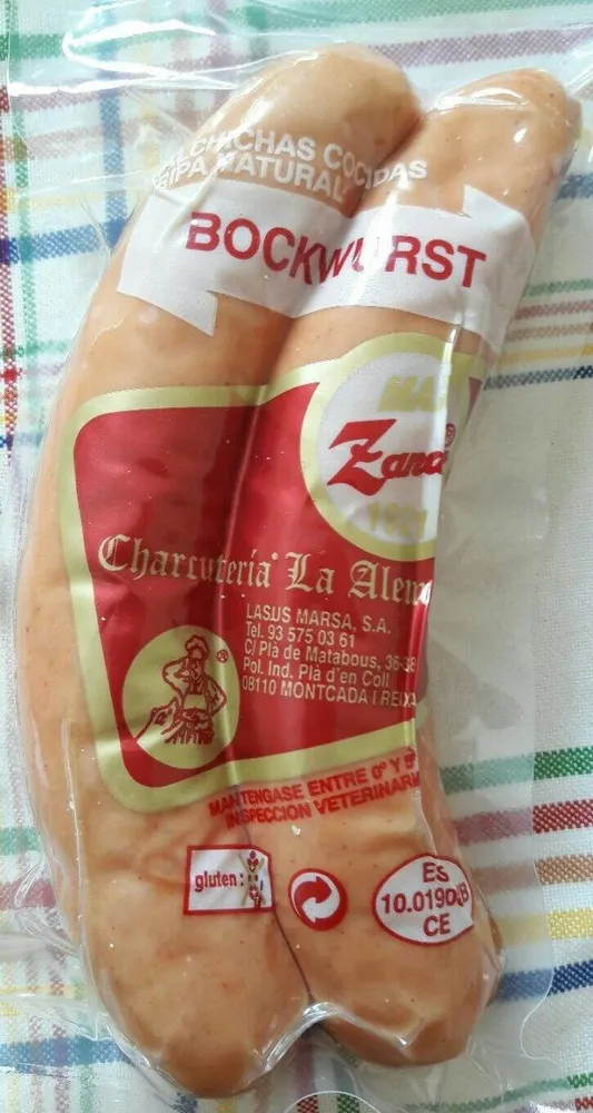 Salchichas Bockwurst