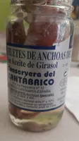 Filetes de anchoas del Cantábrico