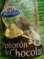 Polvorón de chocolate