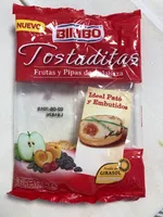 Tostaditas con frutas y pipas de calabaza ideal