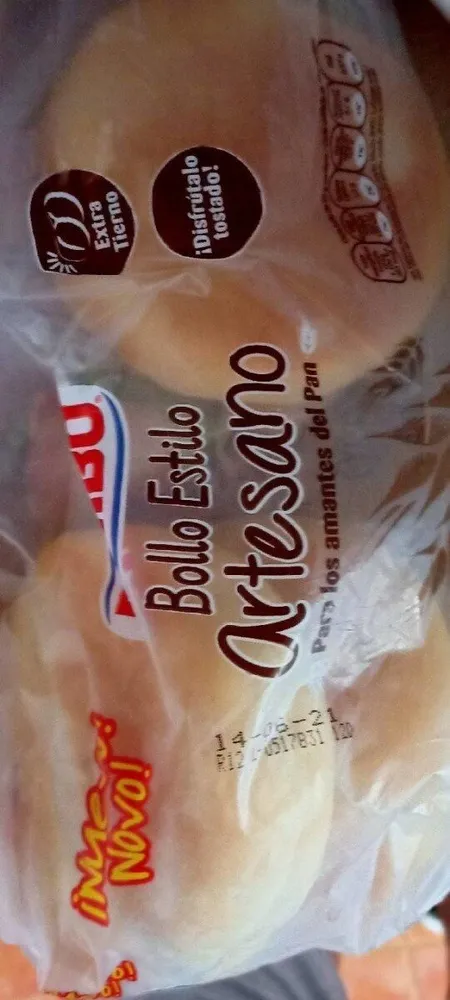 Bollo estilo artesano
