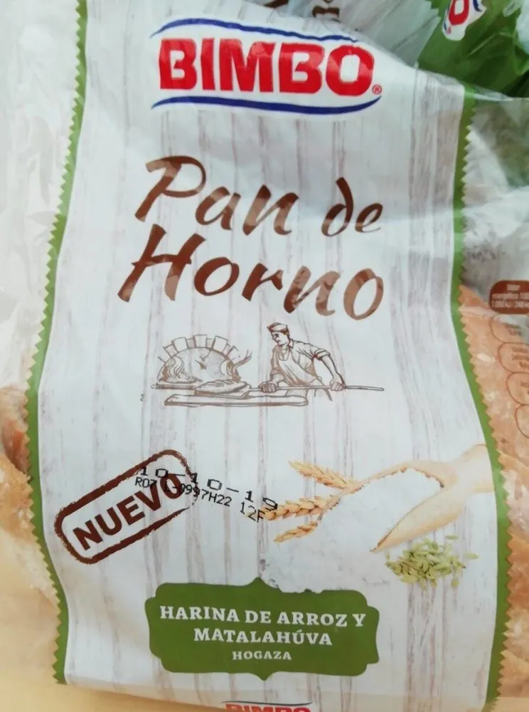 Hogaza harina de arroz y matalahuva