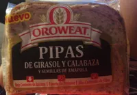 Pipas de girasol y calabaza y semillas de amapola