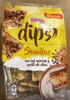 Dips' semillas con sal marina y aceite de oliva