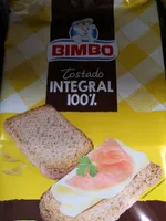 Pan tostado integral 100%