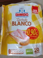 Pan tostado blanco