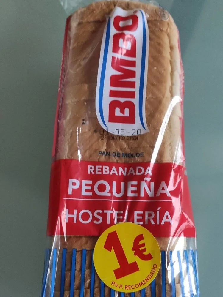 Bimbo rebanada pequeña