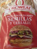 Maxi burger gourmet semillas y cereales