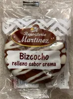 Bizcocho Relleno Sabor Crema