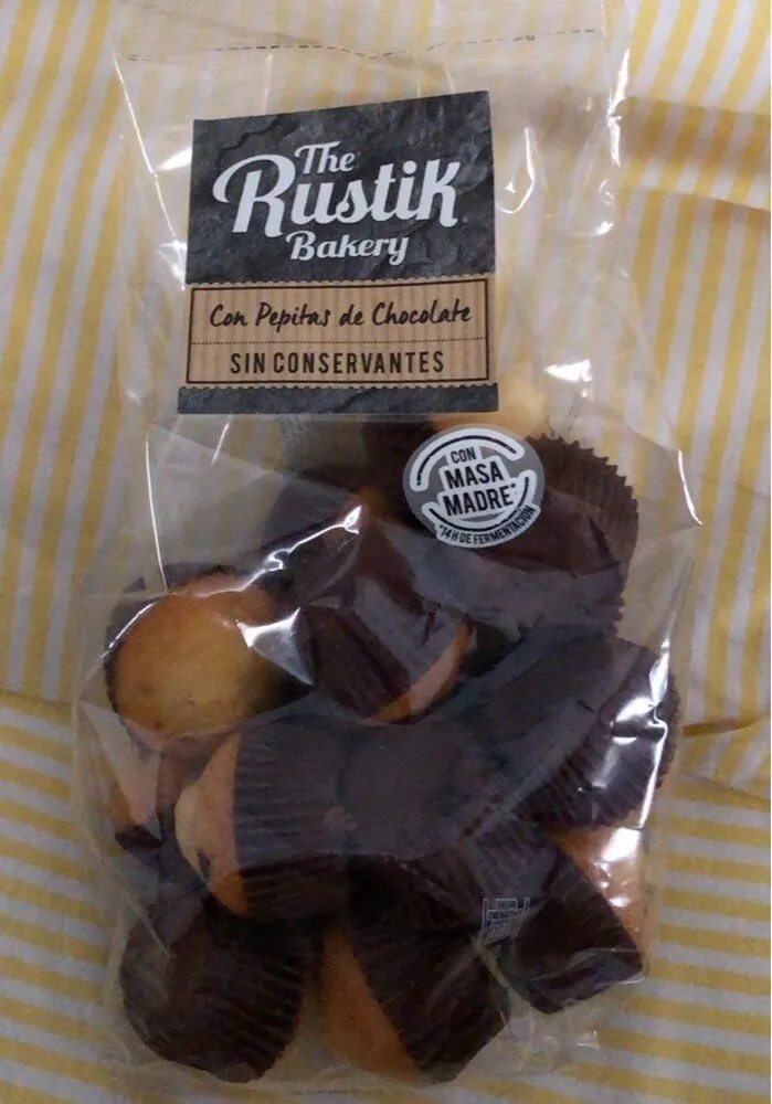 Con pepitas de chocolate