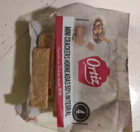 Mini crackers horneadas 50% integral