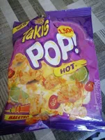 Takis Pop!Hot Palomitas de Maiz con Chile y Lima