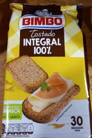 Pan tostado integral