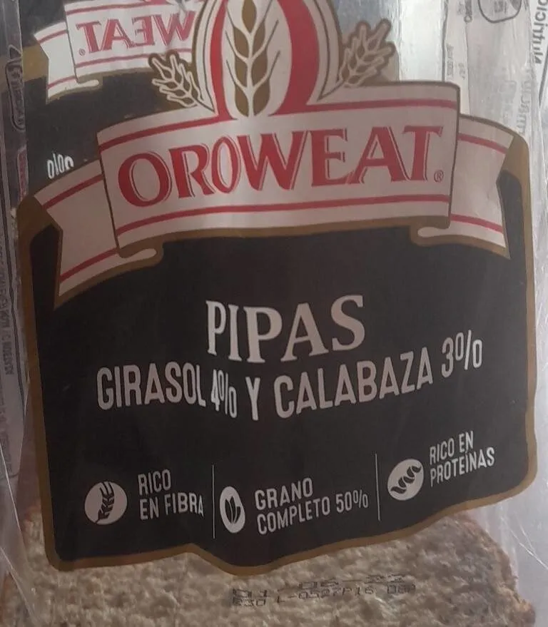 Pan de pipas girasol y calabaza