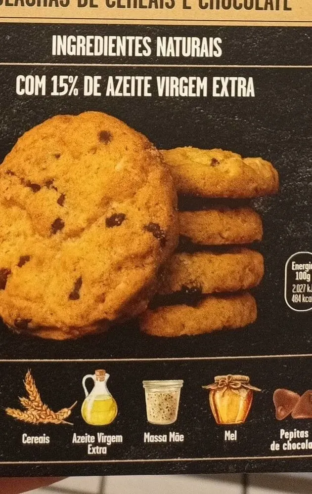 Galletas cereales y chocolate