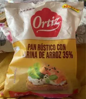 Pan rústico con harina de arroz