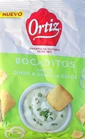 Bocaditos de queso y cebolla dulce