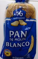 Pan de molde blanco